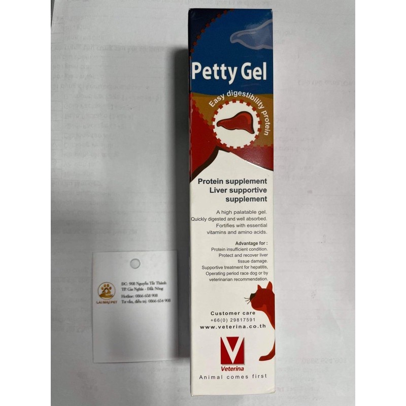 Petty gel dinh dưỡng