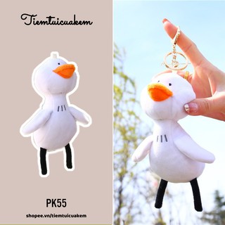 Móc khóa bông chú vịt dễ thương PK55