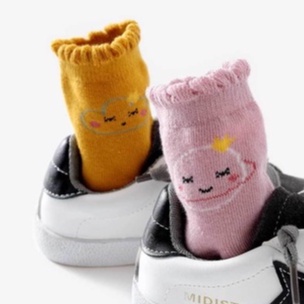 Set 5 đôi tất cao cổ vớ cotton cho bé trai bé gái từ 1 đến 6 tuổi LABAMO