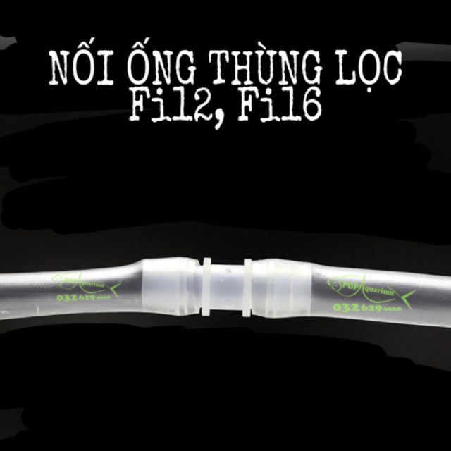 Nối ống thùng lọc cho bể cá cảnh