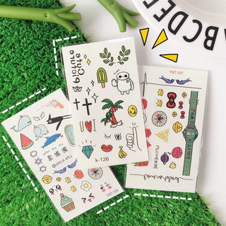 Combo 3 bộ Hình xăm mini cá tính