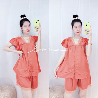 Lụa mặc nhà cỡ lớn cộc