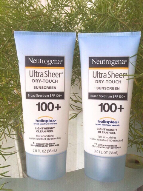 💙Kem Chống Nắng Neutrogena Ultra Sheer Dry Touch Sunscreen Broad Spectrum SPF 100