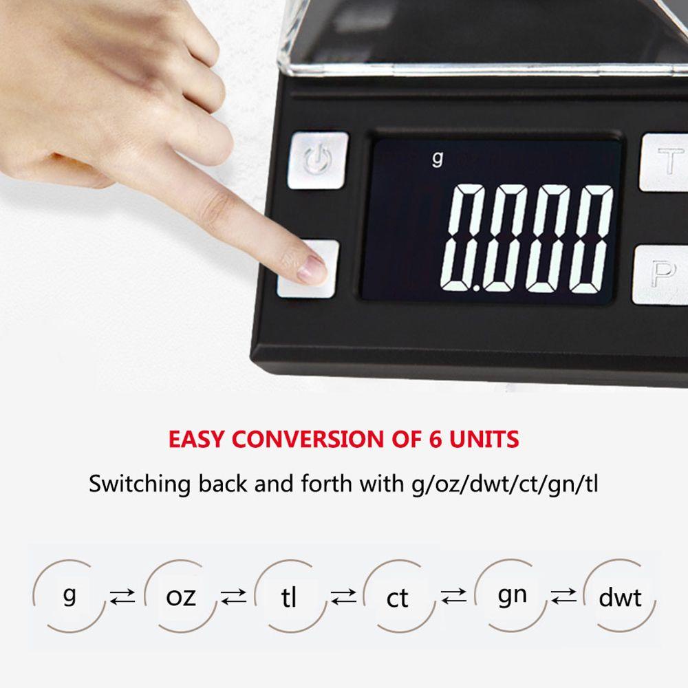 Cân Điện Tử LCD 0.001g Dùng Cân Trang Sức / Phòng Thí Nghiệm