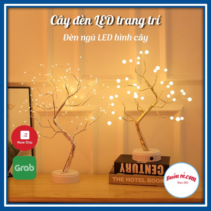 Cây đèn LED decor trang trí – đèn ngủ để bàn cây mini 01119 Buôn Rẻ