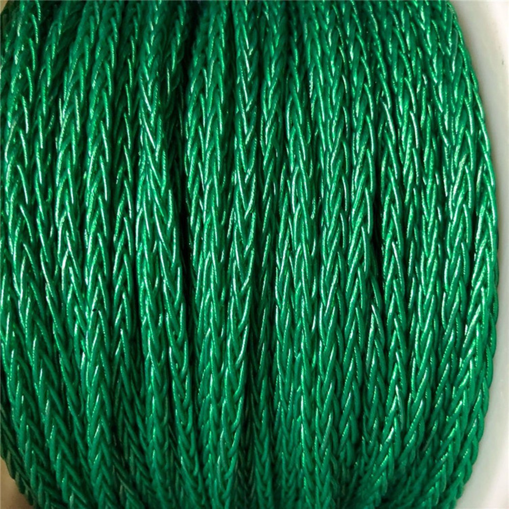 Dây dài 1m màu xanh lá cây 8 phần 152 lõi dùng để làm tai nghe thủ công