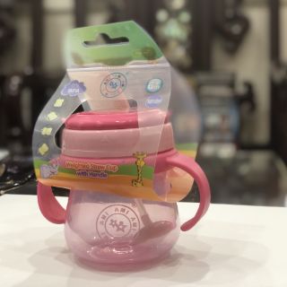 Bình tập uống ống hút  Ami AM55411 - 250ml