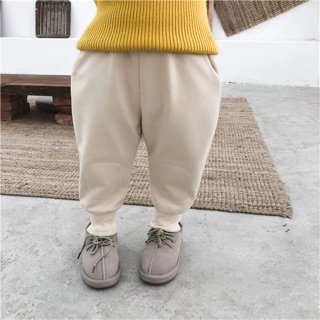 Quần nỉ lót lông cho bé trai