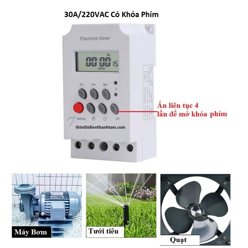 Timer KG316T II, CÔNG TẮC HẸN GIỜ, CÔNG TẮC THÔNG MINH, Ổ CẮM HẸN GIỜ