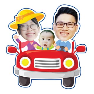 Set chibi trang trí sinh nhật cho bé trai dễ thương