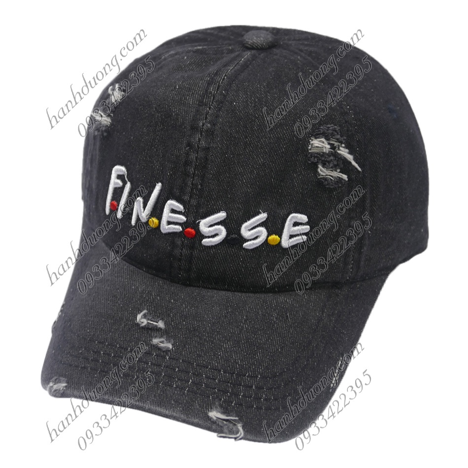 Nón kết jean Finesse mũ jean thời trang cá tính phù hợp cho cả nam và nữ