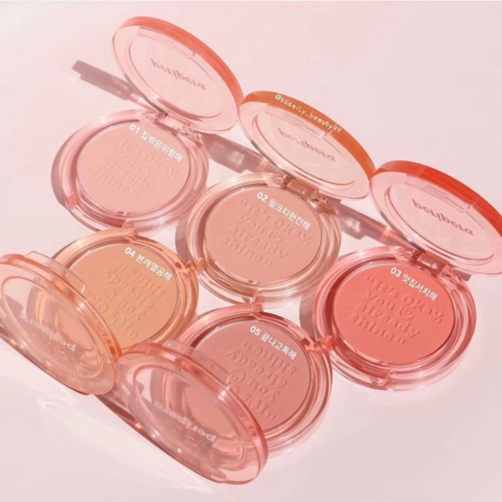 Phấn má hồng Peripera Pure Blushed Sunshine Cheek 4.2G