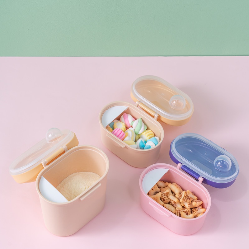 Hộp Đựng Sữa Bột Cho Bé, Đồ Khô Hình Vương Miện Cao Cấp (có thể tiệt trùng) Babibu-HOP01