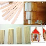 10 Que kem gỗ , que đè lưỡi - Vật liệu handmade (DIY)-đã lựa que tốt
