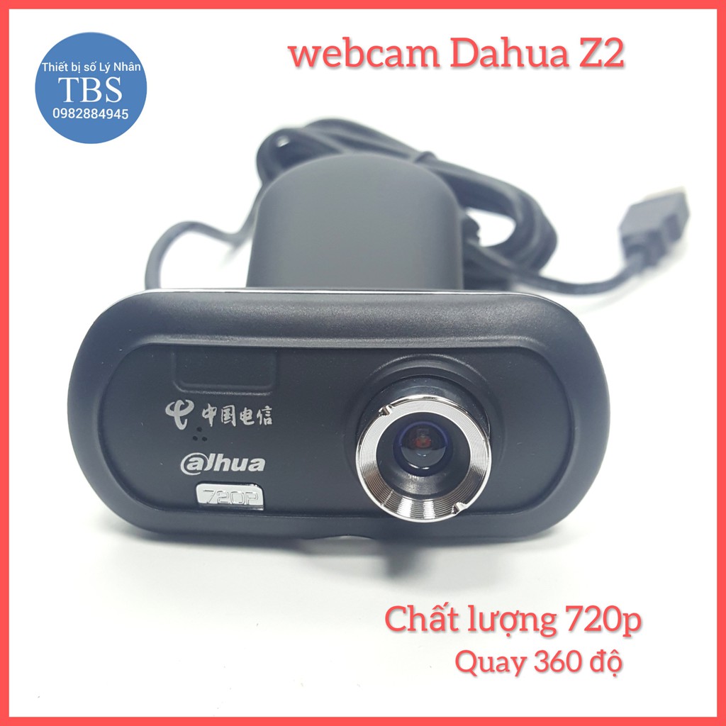 Webcam Dahua Z2 gọi zalo học zoom live youtube face