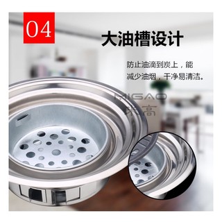 Bếp nướng than hoa không khói