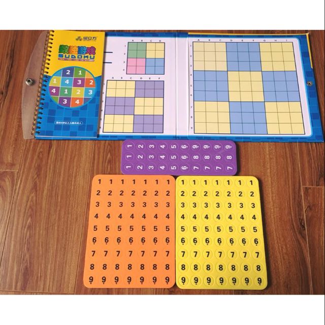 Đồ chơi tư duy - Bộ sudoku 3 cấp độ