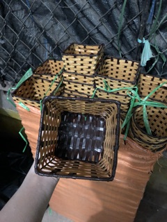 Giỏ mây sắt