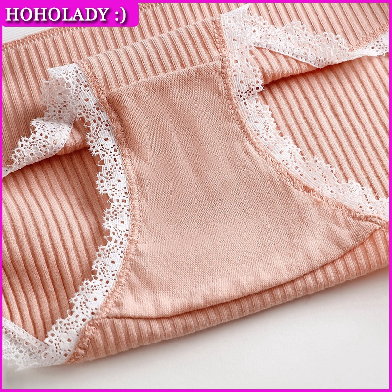 HOHOLADY Quần lót phối ren và nơ xinh xắn cho nữ | BigBuy360 - bigbuy360.vn