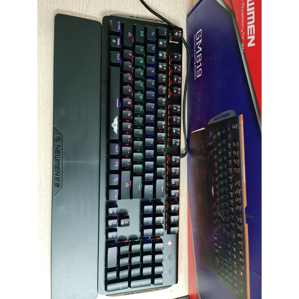 Bàn phím cơ 2nd DAREU EK 815 | Gskill KM570 | Fuhlen G87L có kê tay Multi led