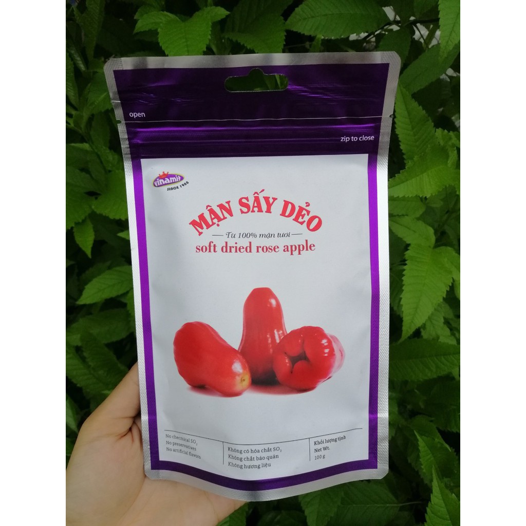 Mận sấy dẻo Vinamit 100g mận ngon mềm dẻo
