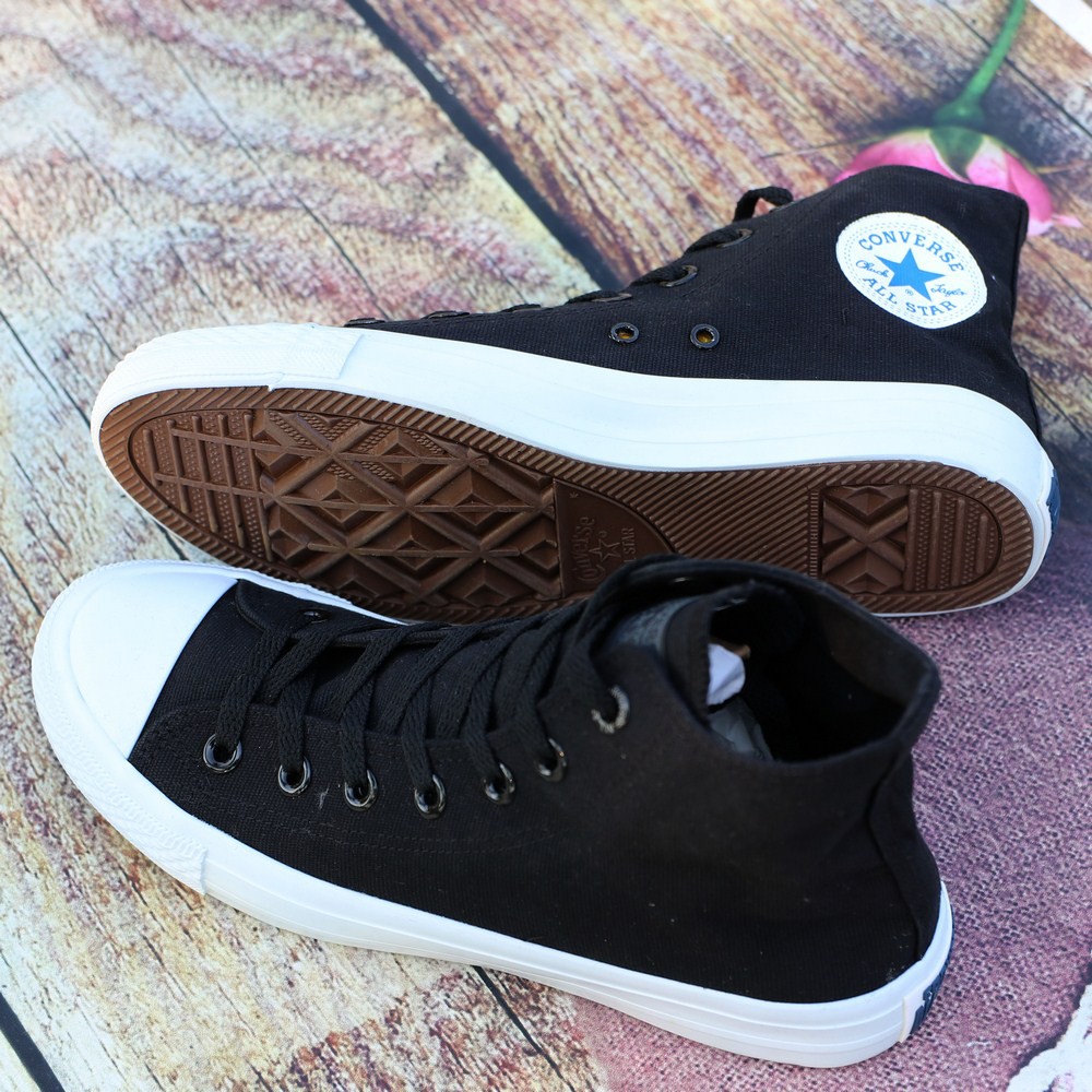 Giày Sneaker Chuck 2 Nam Cổ Cao Đen | BigBuy360 - bigbuy360.vn