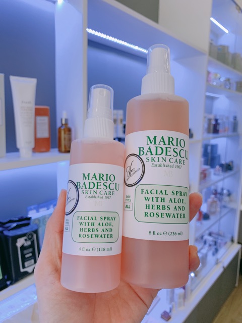 [BILL MỸ] Xịt Khoáng -Toner Mario Badescu 118ml, 236ml