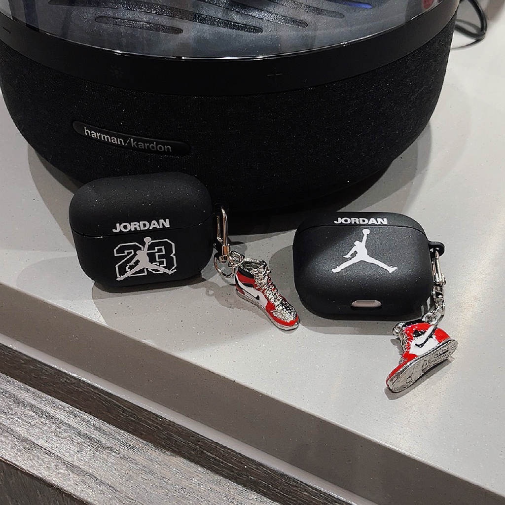 Ốp Bảo Vệ Hộp Đựng Tai Nghe compatible AirPods 3 Thiết Kế Xinh Xắn Ốp Hộp Đựng Tai Nghe Nhét Tai Mạ Điện Hình Chiếc Giày 23 Plus Cho compatible AirPods 3rd) 2021 New compatible AirPods3 compatible AirPodsPro compatible AirPods2gen