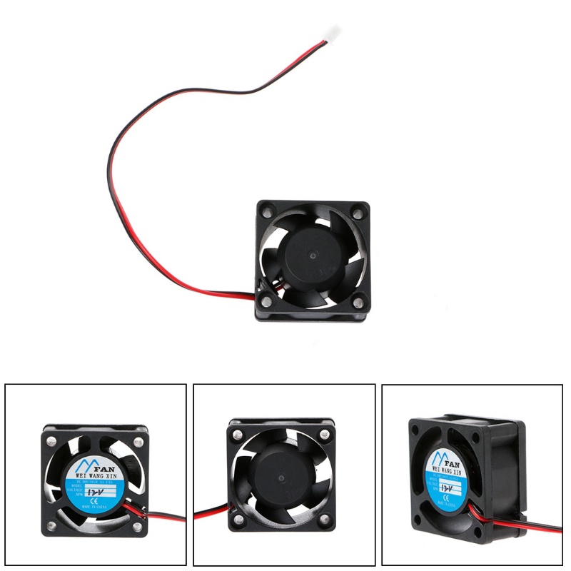 Quạt Tản Nhiệt 40x40x20mm Cho DC 12V 2-Pin 4020