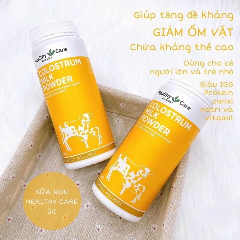 Sữa Non Healthy Care Colostrum Milk