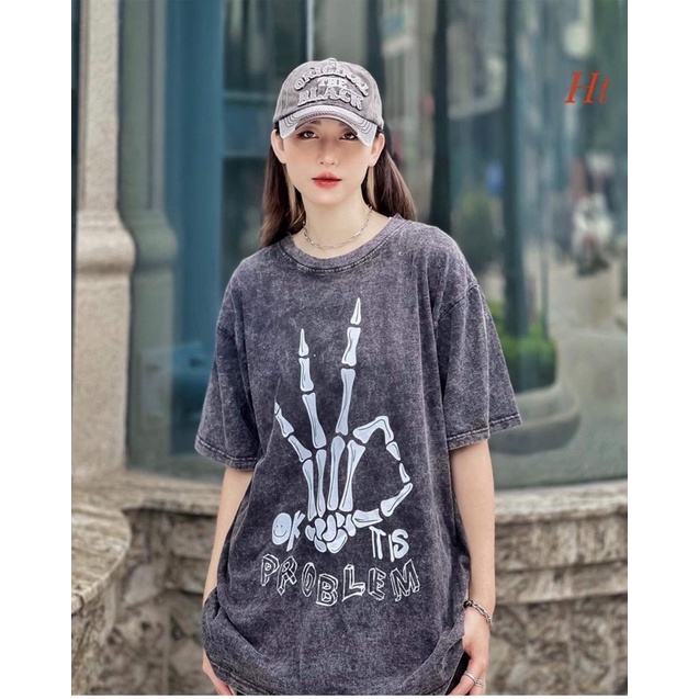 Áo loang đen mài bàn tay xương Pro H2A758