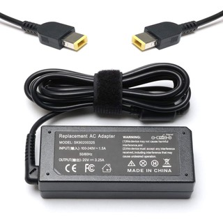 Sạc Laptop Lenovo ThinkPad S1 X250 X260 3.25A 65W chân chữ nhật dạng USB- Hàng mới 100%-Phụ kiện giá sỉ