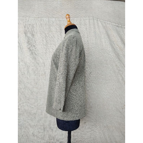 Áo linen cổ trụ size M