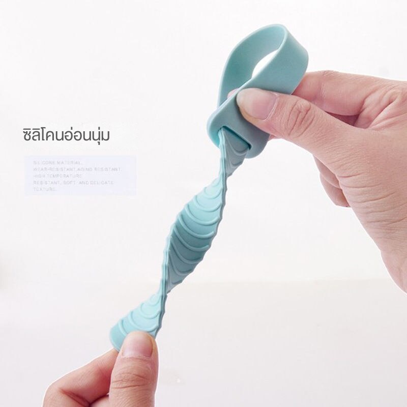 Tay Cầm Nhấc Nắp Bồn Cầu Bằng Silicone Chống Bẩn Dây Cao Su V6 Nhấc Nắp Bồn Cầu - Nâng Bảo Đảm Vệ Sinh