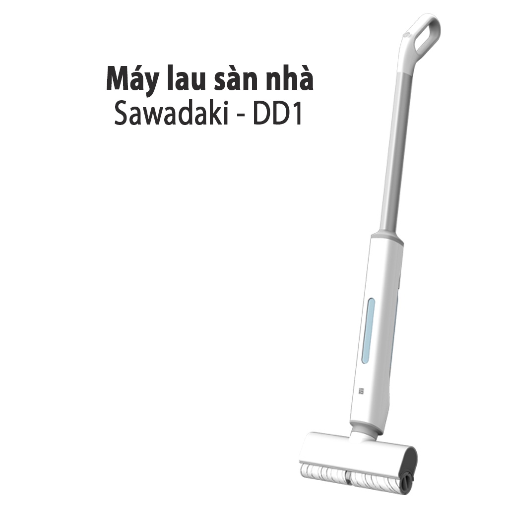 Máy lau nhà không dây Sawadaki DD1 công nghệ thẩm thấu, tự động giặt giẻ, siêu nhẹ 2.5kg, bình nước 2 in 1 chính hãng