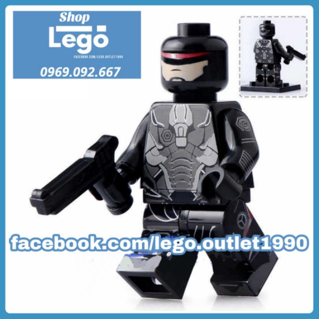 Đồ chơi Xếp hình mô hình Cảnh sát người máy Robocop Minifigures WM436 WM6020