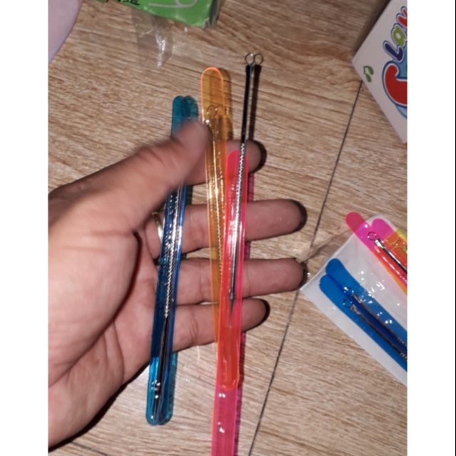 Set 3 cây nặn mụn bằng thép không gỉ