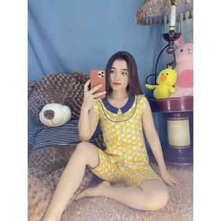Đồ bộ mặc nhà Karoll- Bộ áo cộc quần lửng ( NH 19.251, nhiều màu )
