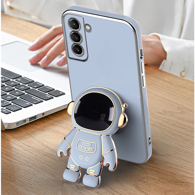 Ốp Điện Thoại Mềm Kèm Giá Đỡ Cho Samsung Galaxy A13 A33 A53 A73 5G A32 A52 4G S22 S21 S20 FE Plus Note20 Ultra