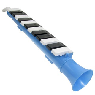 Blue 13 Keys Note Melodica Mouth Organ Portable Wind Piano