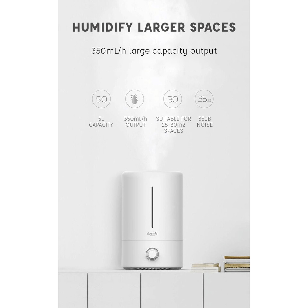 [Mã ELHA22 giảm 5% đơn 300K] Máy Tạo Độ Ẩm Xiaomi Youpin Deerma DEM F628 Chính Hãng - Minh Tín Shop