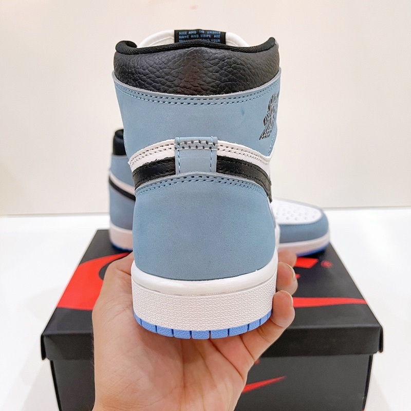 Giày sneaker Jordan High University Da phấn - BẢN ĐẸP FULLBOX KÈM 1 DÂY PHỤ