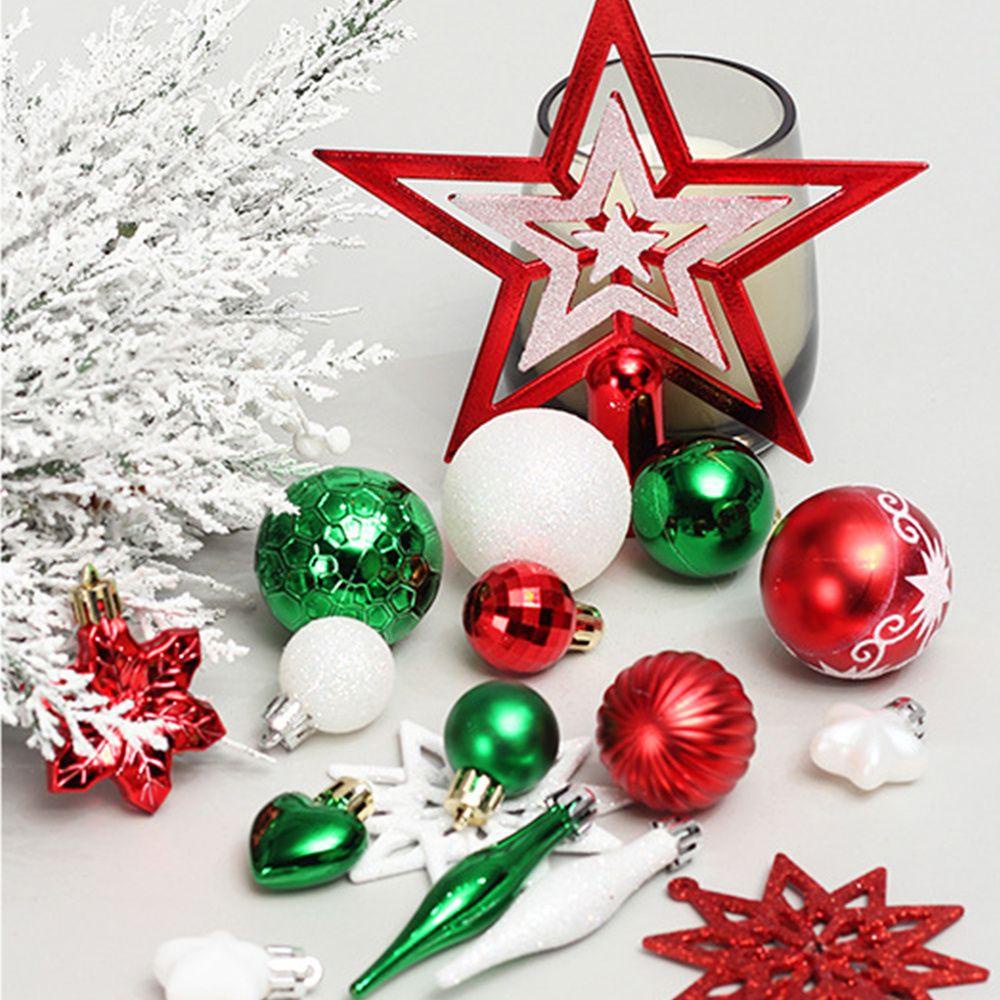 Bộ 58 Quả Cầu Giáng Sinh Trang Trí Nhà Cửa