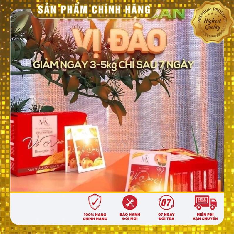 Trà giảm cân vị đào thơm dễ uống - giảm cân an toàn Đông Anh  HÀNG CHÍNH HÃNG