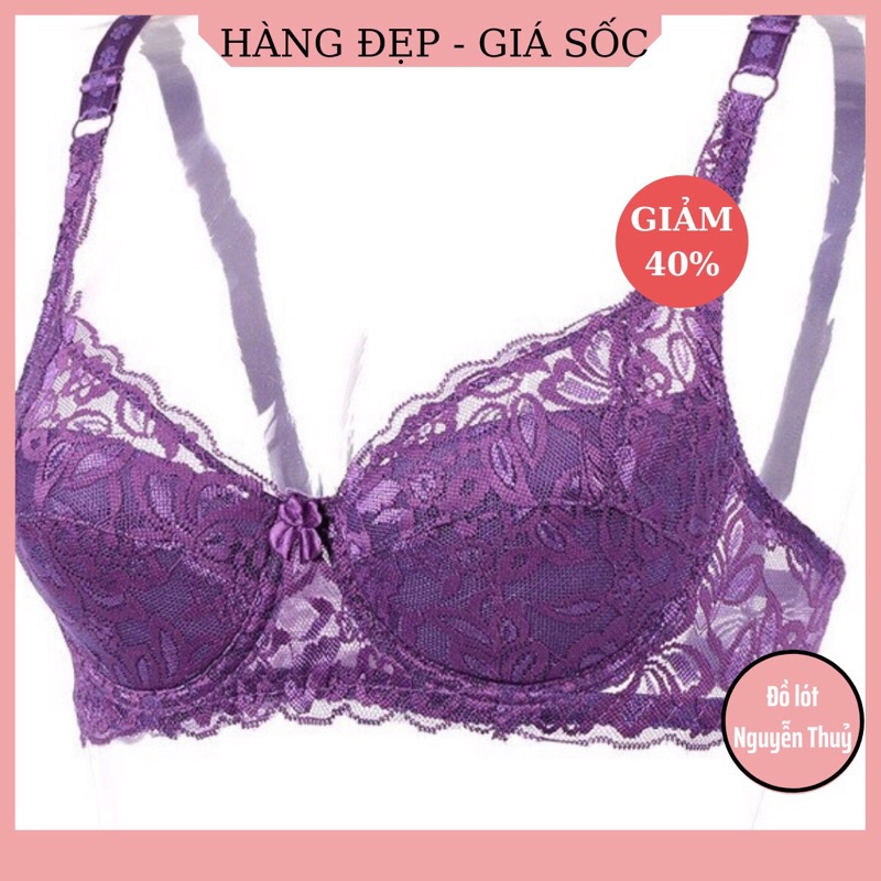 Áo Lót Ren Không Đệm, Có Gọng Cao Cấp