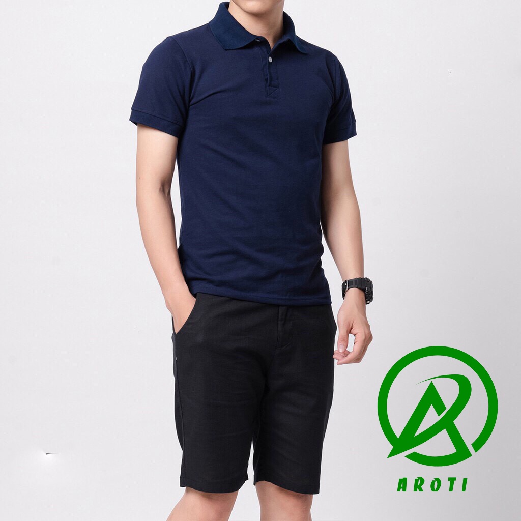 Áo Polo Nam AROTI Cổ Bẻ Vải Cotton Đẹp Cao Cấp,Mặc Siêu Mát Và Thoải Mái Chuẩn Form Đơn Giản,Lịch Lãm Nhiều Màu TA112-XT