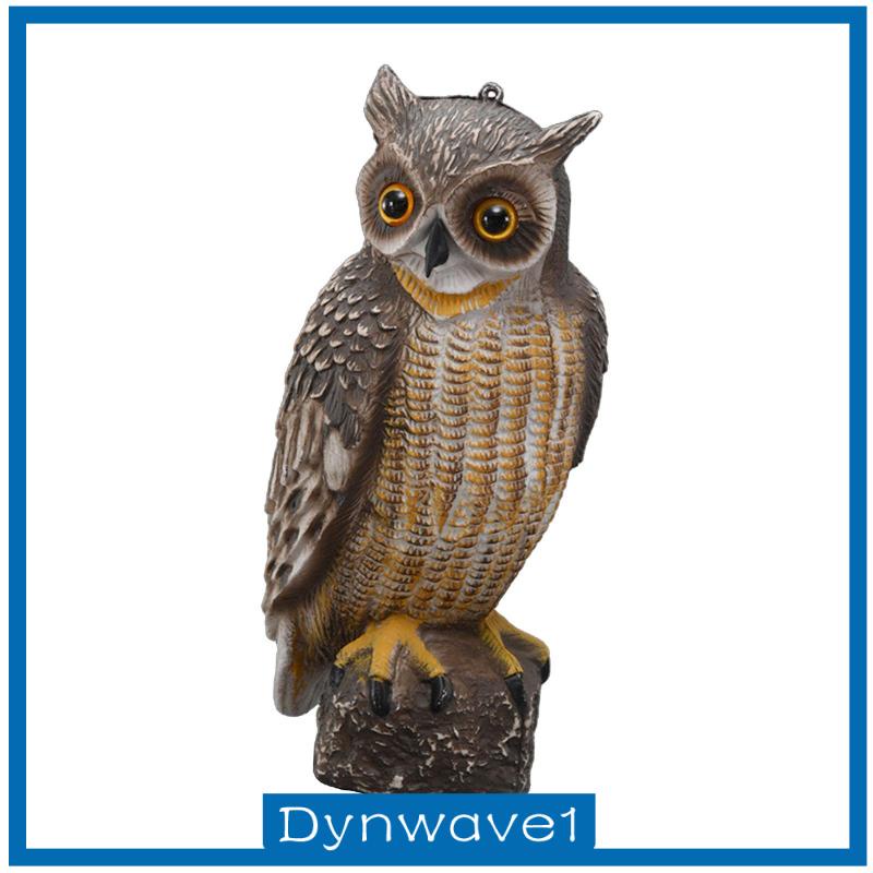 Chim Cú Sống Động Như Thật Chống Côn Trùng Trang Trí Ngoài Trời