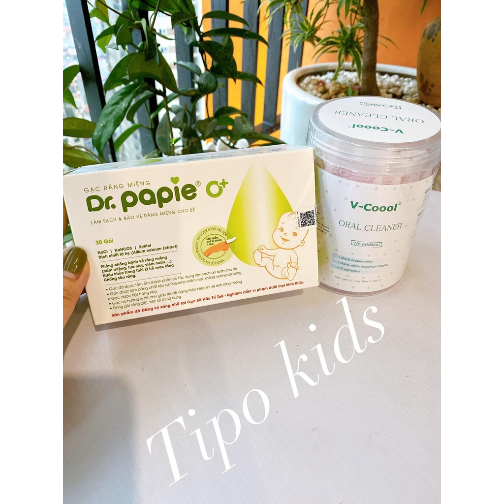 Gạc rơ lưỡi Drpapie
