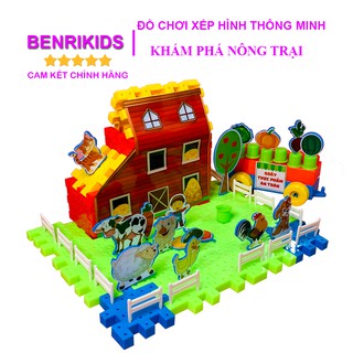 Đồ Chơi Lắp Ráp Mô Hình Nông Trại Sato Giúp Bé Phát Triển Tư Duy Sáng Tạo