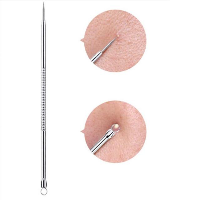 Que nặn mụn trứng cá 2 đầu dễ dàng thao tác tiện lợi
